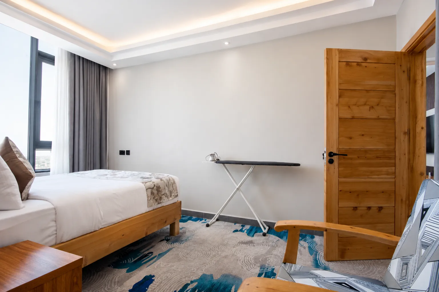 ONE BEDROOM SUITE BB-Tha-Nickolee-Hotel-Nanyuki-1-Bedroom-Suite-Bedroom-Interior