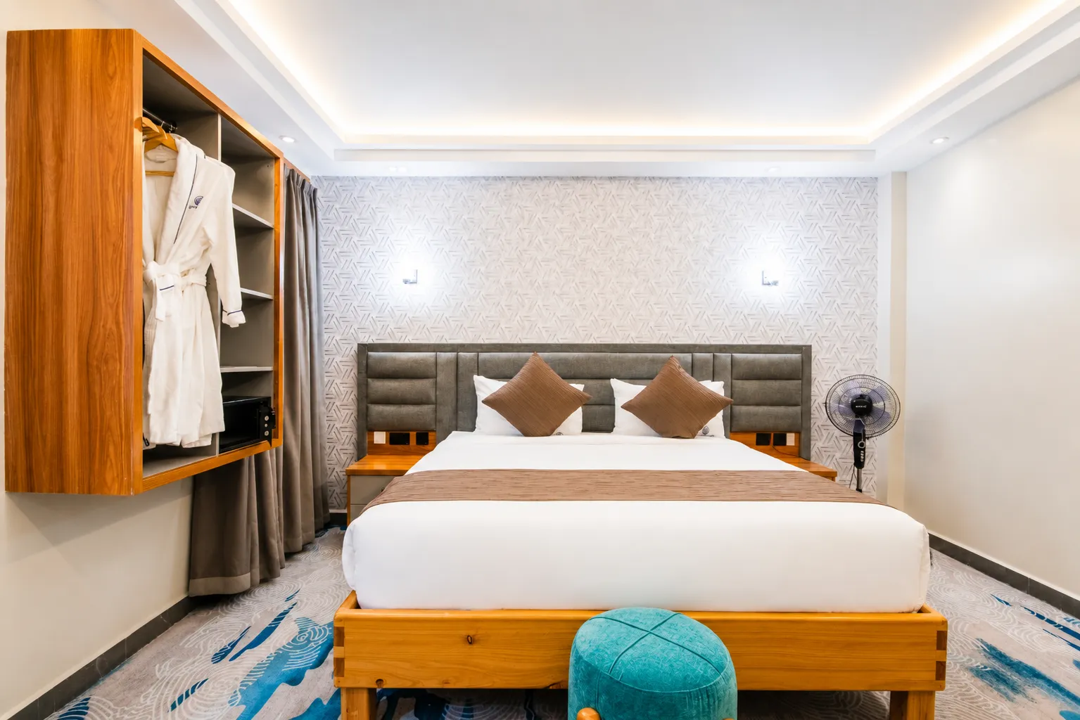 Two-Bedroom Suite Master Bedroom with King Bed