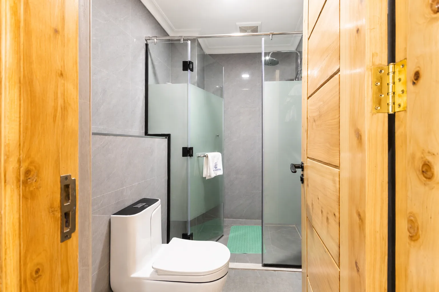 standard room toilet and shower